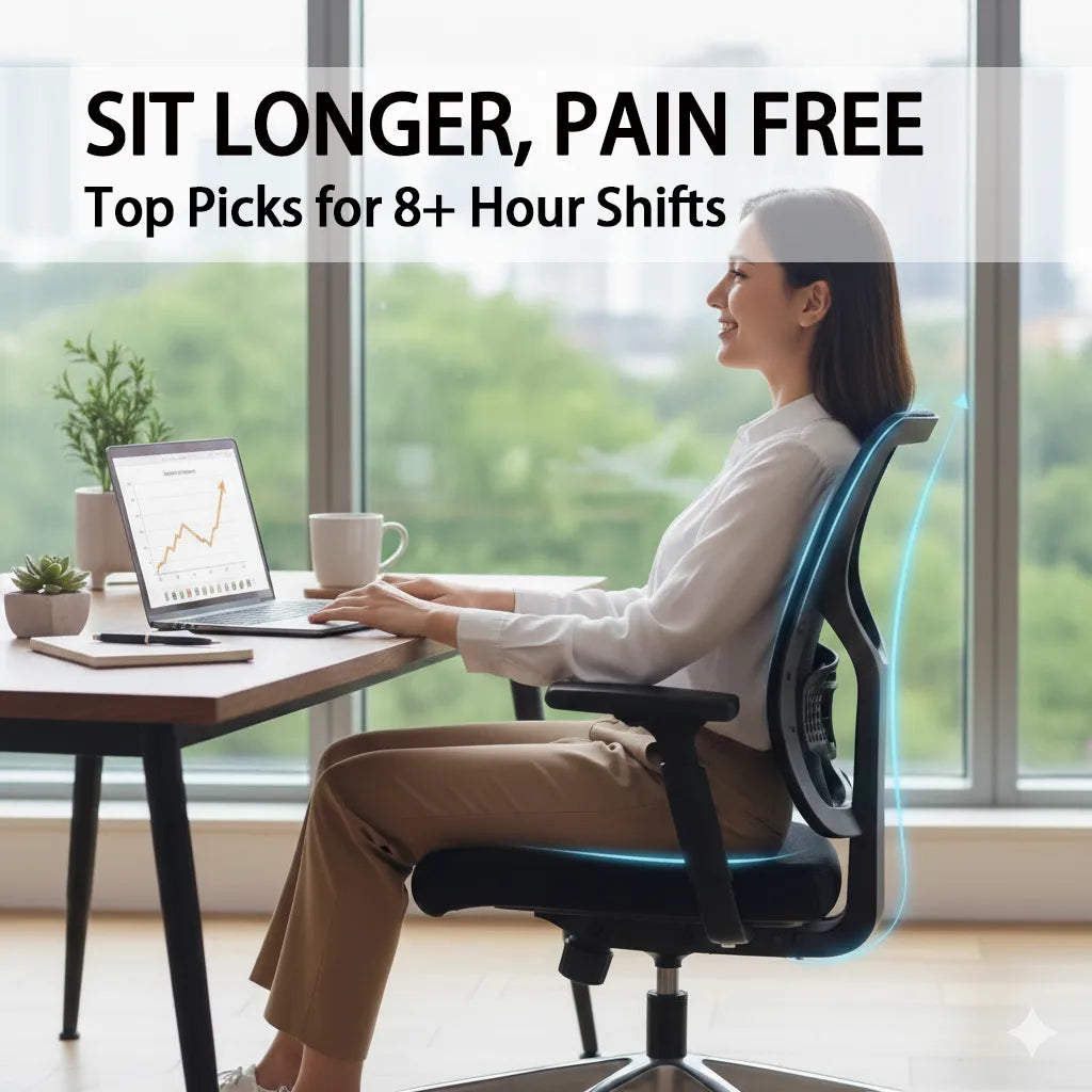 What is the Best Office Chair for Sitting Long Hours: Ergonomic Buying Guide