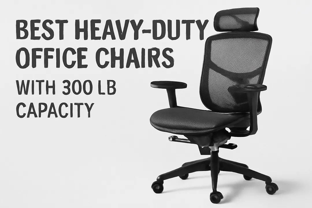 Best Heavy-Duty Office Chairs With 300 lb Capacity