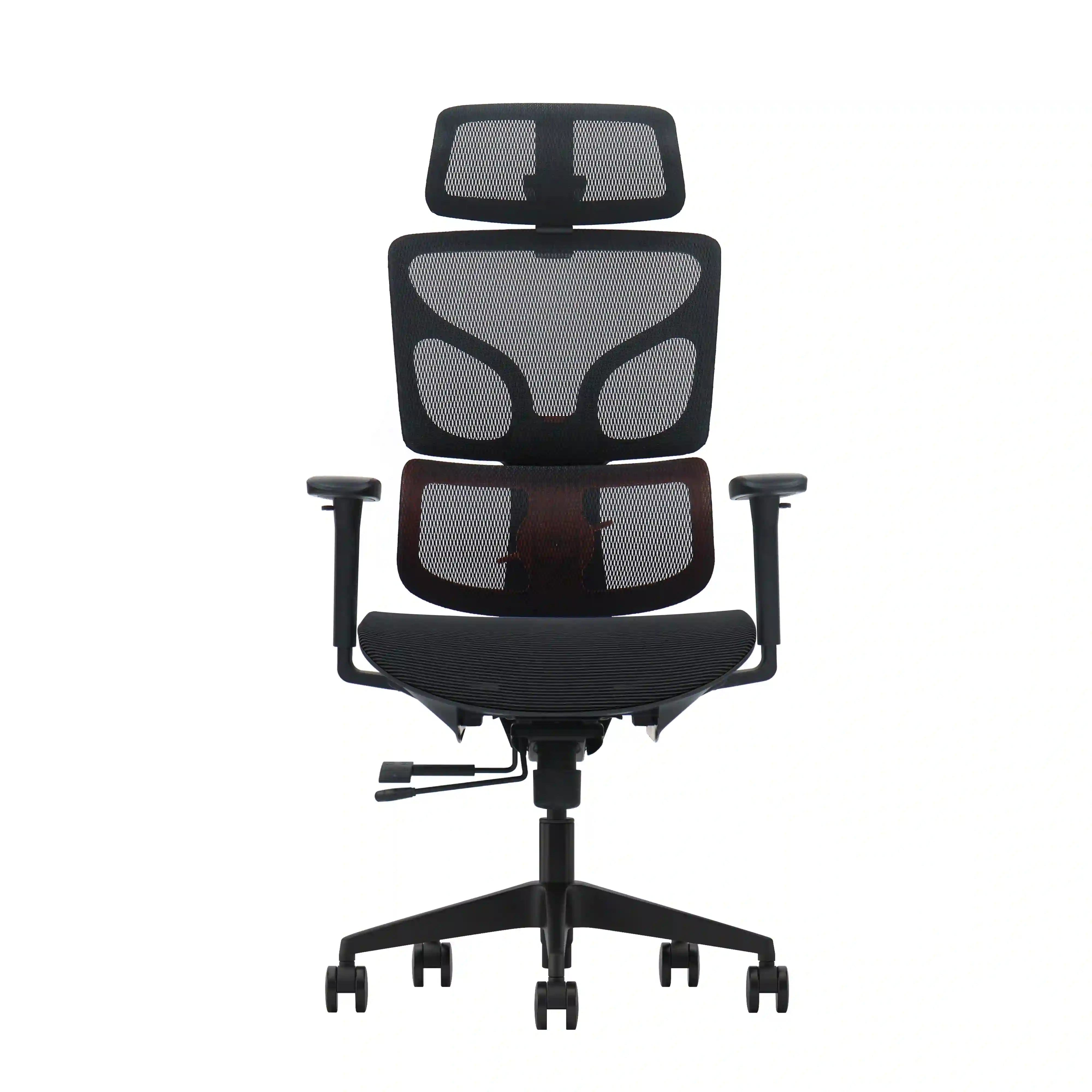 Lekere T5 bionic butterfly back-following chair with orange lumbar support